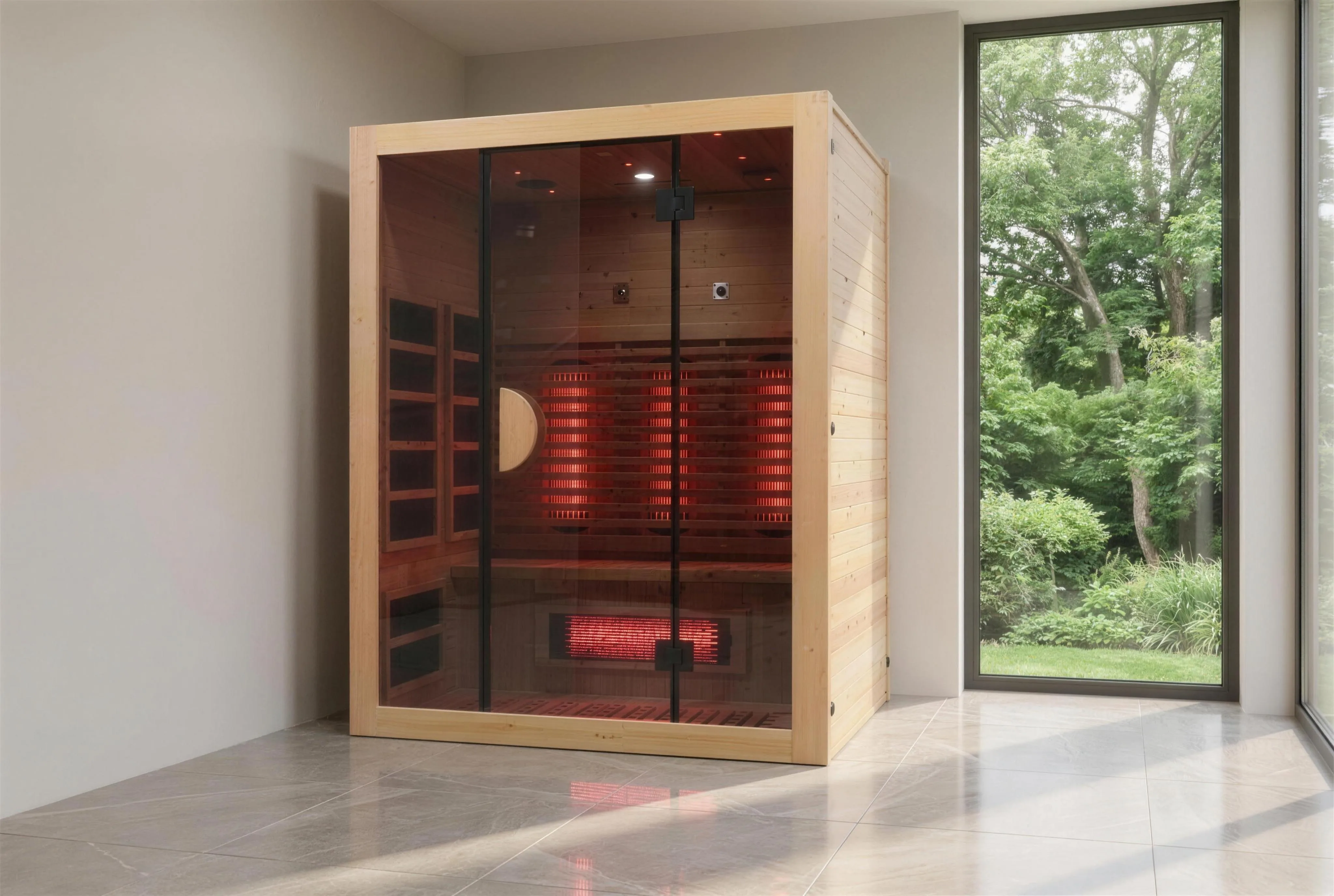 Almost Heaven Saunas Aurora 3 Person Indoor Sauna